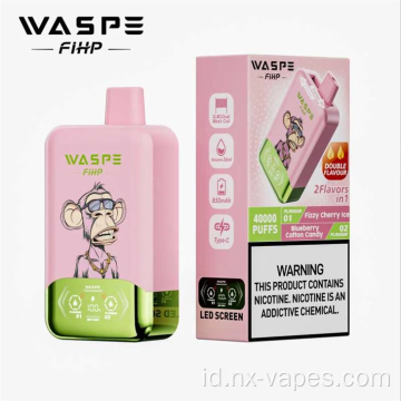 Asli Waspe 40000 Puffs Double Taste Wholesale